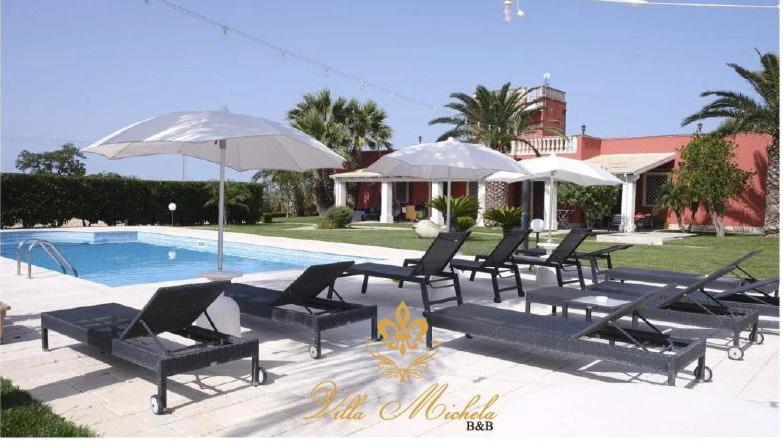 Bed & Breakfast Villa Michela Alezio Exteriör bild