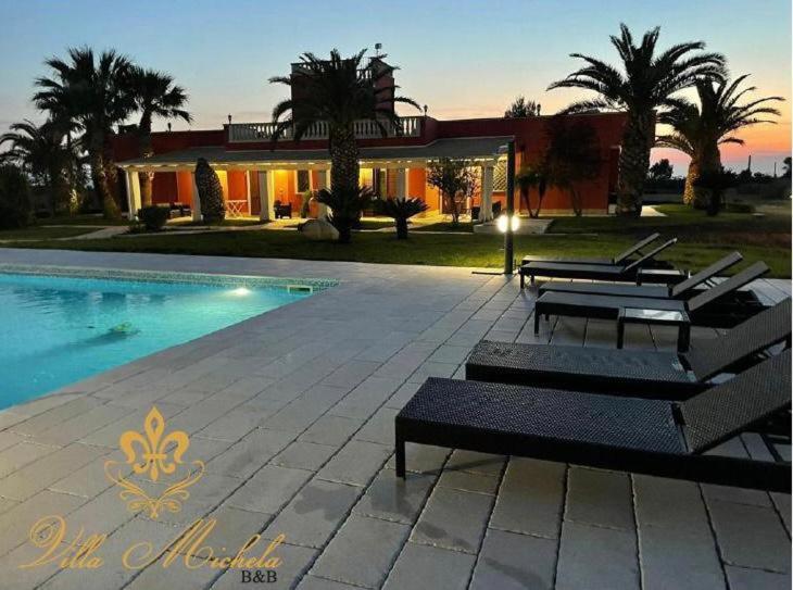 Bed & Breakfast Villa Michela Alezio Exteriör bild