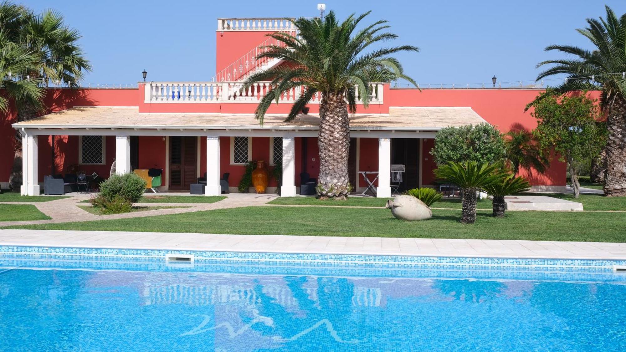 Bed & Breakfast Villa Michela Alezio Exteriör bild